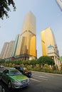 Golden building in guangzhou