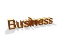 Golden Business Royalty Free Stock Photo