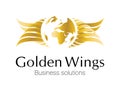 Golden Business Logo