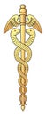 Golden Caduceus