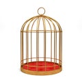 Golden cage Royalty Free Stock Photo