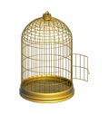 Golden Cage Royalty Free Stock Photo