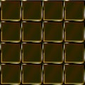 Golden cage abstract brown pattern