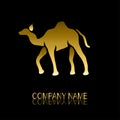 Golden camel symbol