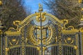 Golden Canada Maroto Gate Buckingham Palace London England Royalty Free Stock Photo