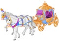 The Golden Carriage Royalty Free Stock Photo