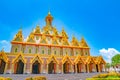 Golden Castle at Wat Thasung or WAT CHANTARAM Royalty Free Stock Photo