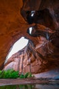 Golden Cathedral Neon Canyon Escalante National Park Utah Royalty Free Stock Photo