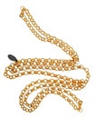 Golden chain Royalty Free Stock Photo