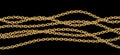 Golden Chain Necklace. Gold Chain. Jewellery Accessory.