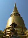 Golden Chedi, Wat Phra Keaw temple, Bangkok, Thailand Royalty Free Stock Photo