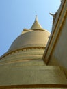 Golden Chedi, Wat Phra Keaw temple, Bangkok, Thailand Royalty Free Stock Photo