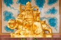 Golden Chinese Prosperity Money God Royalty Free Stock Photo