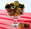 Veriety of chocolates selection, Royalty Free Stock Photo