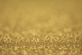 Golden christmas background, abstract festive glitter bokeh background, defocused luxury and elegant decoration, glowing party tem Royalty Free Stock Photo