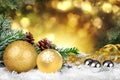 Golden Christmas