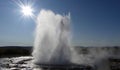 The Golden Circle and Strokkur geysir