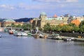 The golden city of Prague is full of old buildings