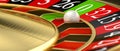Golden classic roulette Royalty Free Stock Photo