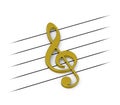 The golden clef