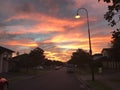 Golden Clouds Sunset