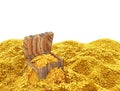 Golden coins treasure Royalty Free Stock Photo