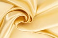 Golden color silk textile background