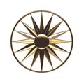 Golden Compass Rose