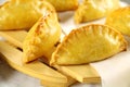 Golden Cornish Pasties Royalty Free Stock Photo