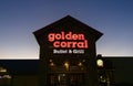 Golden Corral Buffet and Grill at Dawn Royalty Free Stock Photo