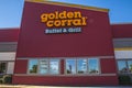 Golden Corral Restaurant exterior and sign