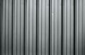 Corrugated metal sheet texture background