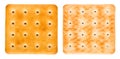 Golden crackers Royalty Free Stock Photo
