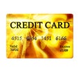 Golden credit card