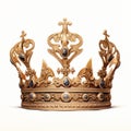 Golden Crown Inspired By Earl - Polished Craftsmanship And Sculpted Design