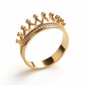 Golden Crown Ring - Whimsical And Stylish Jewelry