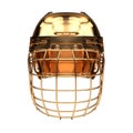 Golden Cup Ice Hockey Helmet