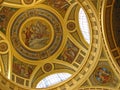 Golden cupola detail Royalty Free Stock Photo