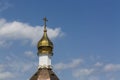 Golden Cupola Of Orthodox Church