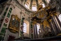 Golden, Decorated Altar of Jesuitenkirche, Mannheim Germany