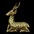 Golden Deer Statue