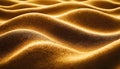 Golden Desert Waves Under Sunlight Royalty Free Stock Photo
