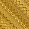 Golden metallic diagonal wave background