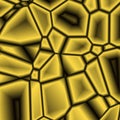 Golden diamond like image, abstract background