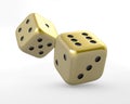 Golden dice