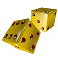 Golden dice