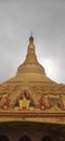 Golden Dome of Buddha pagoda