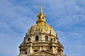 Golden Dome of Les Invalides, Paris Royalty Free Stock Photo