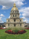 Golden Dome of Les Invalides, Paris Royalty Free Stock Photo