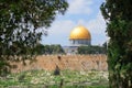 Golden Dome of Rock. Old Jerusalem. Israel